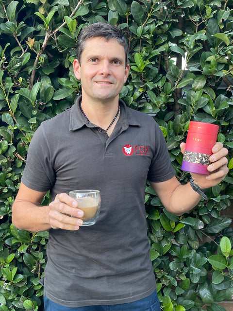 Chai lover Vic Volpe from Fox Wardobes
