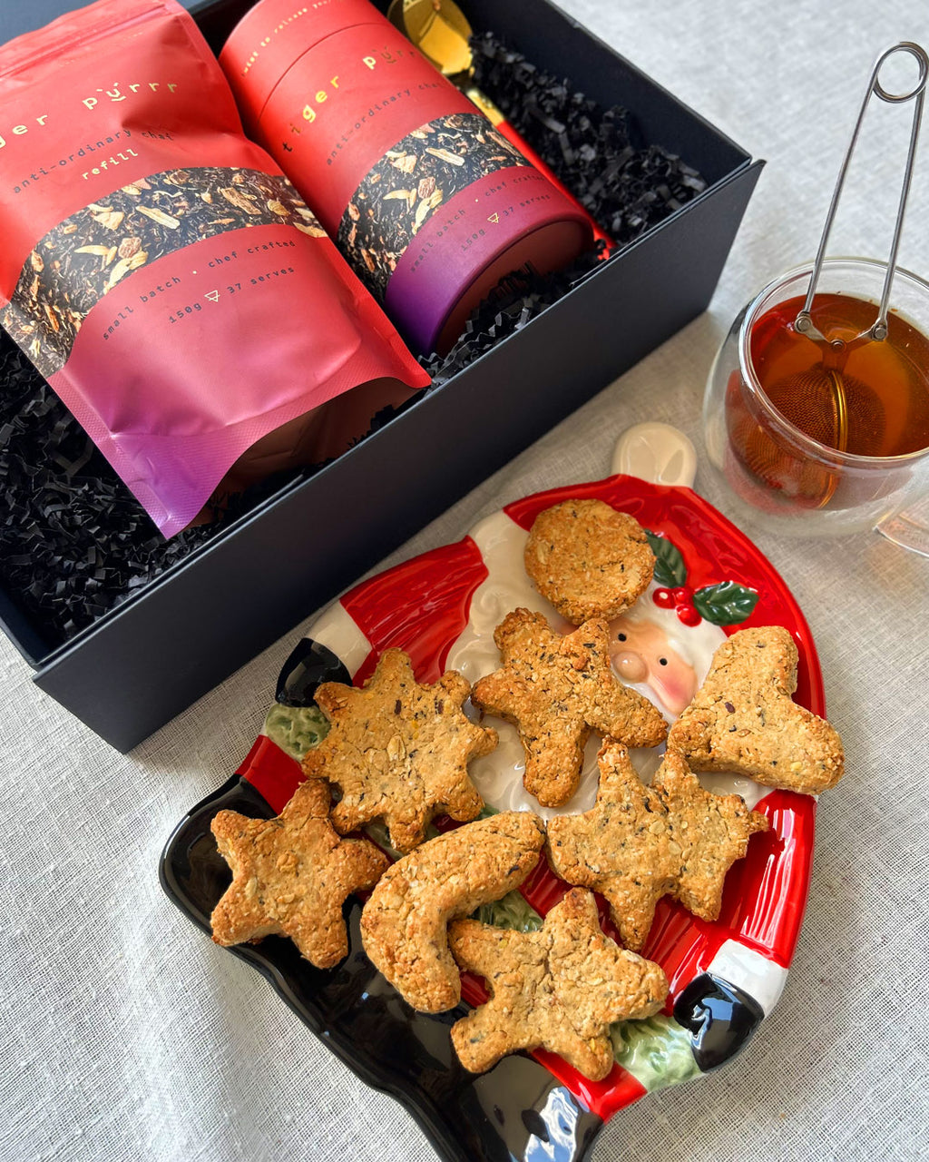 Chai Cookies with Tiger Purrr chai – just 5 ingredients