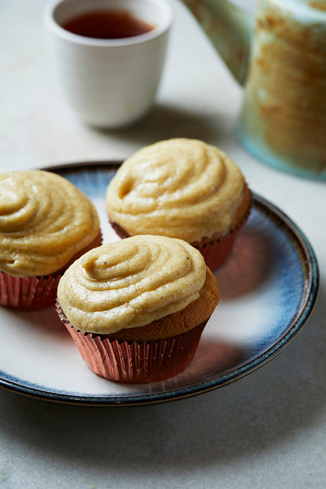 Allspice Cup Cakes with Tiger Purrr Butter Cream