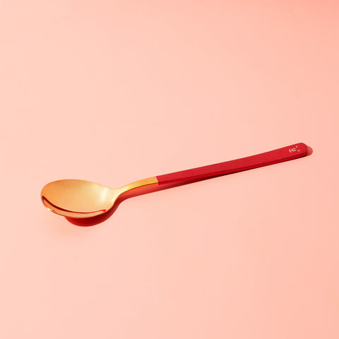 The Tiger Purrr Golden Spoon for a luxurious chai making experience