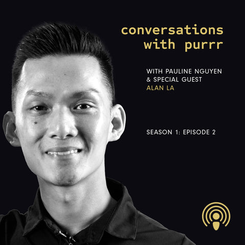 Alistair Trung fashion designer extraordinaire is special guest on Pauline's Nguyen's Conversations with Purrr