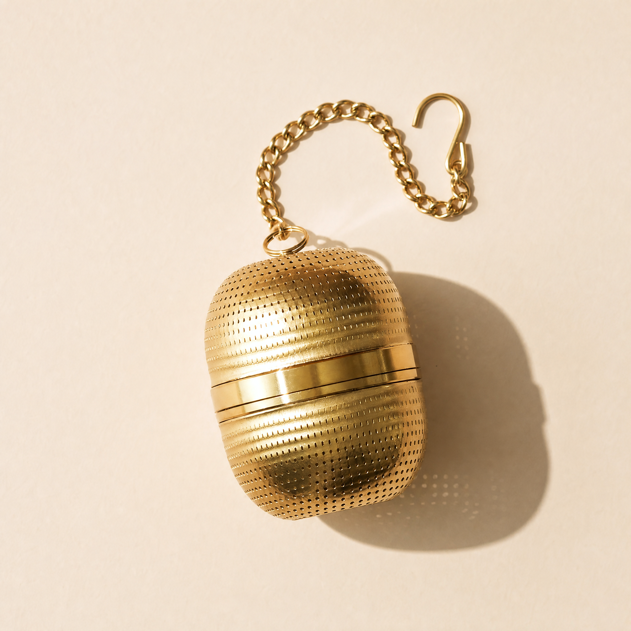 Golden Tea Strainer
