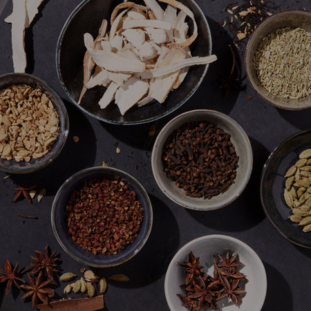 Tiger Purrr chai – combining Assam tea, Szechuan pepper, fennel, cardamom, clove, cinnamon and angelica root, creates a chai experience of restrained elegance
