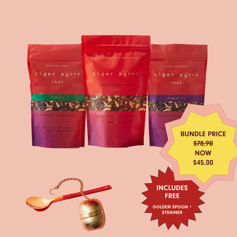 Valentines Bundle – Plus FREE golden strainer + spoon