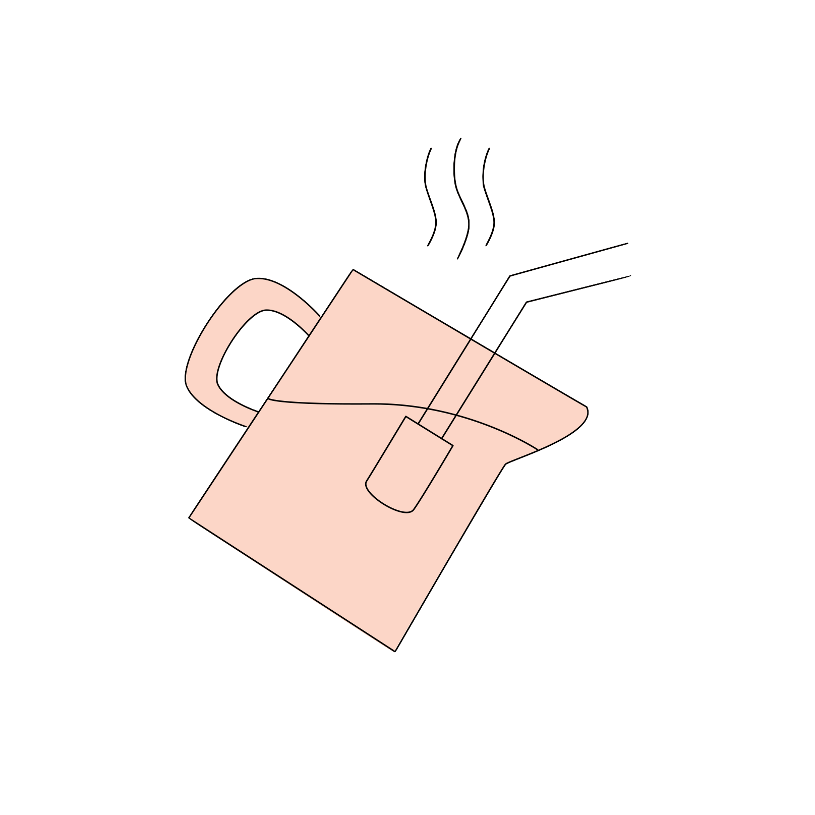 Use steam wand on your espresso machine to warm up to 65c
